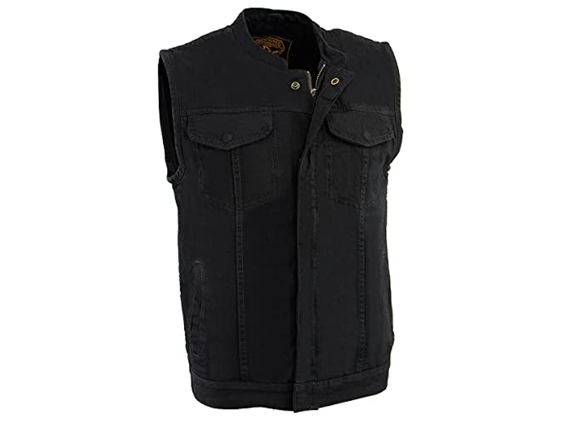 Club Style Premium Denim Motorcycle Biker Vests