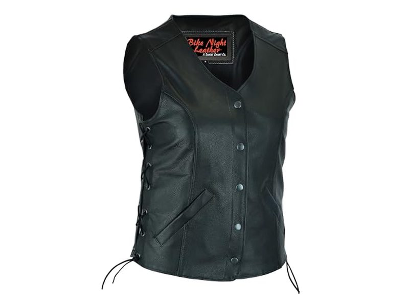 Daniel Smart Womens Leather Vest