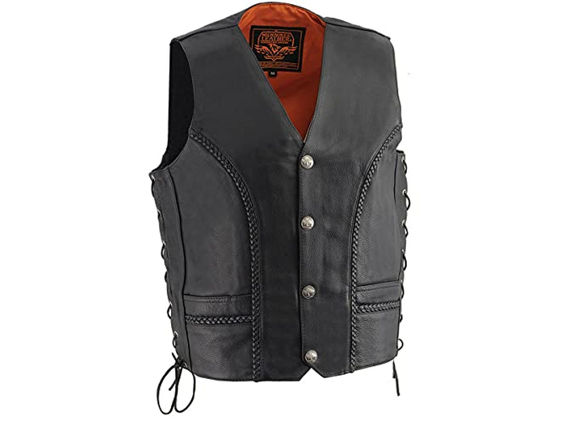 Leather ML1359 Men's Black Premium