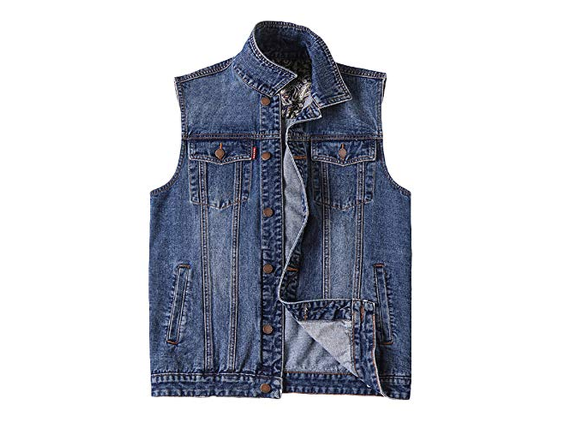 Men's Denim Vest Jean