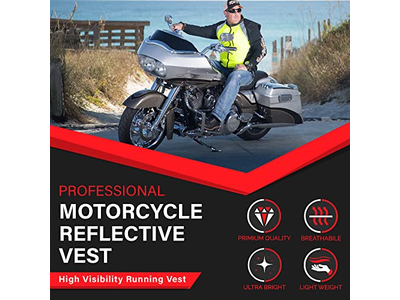 Badass Moto Safety Vest With Pockets