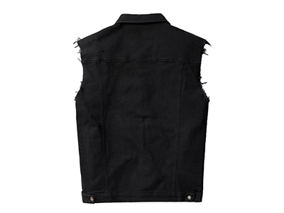Denim Vest Jacket for Men Fashion
