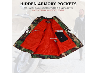 Enterprises .Men's Biker Rider Motorcycle club leather