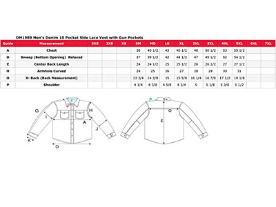 Men's Blue Denim '10 Pocket' Motorcycle Bikers