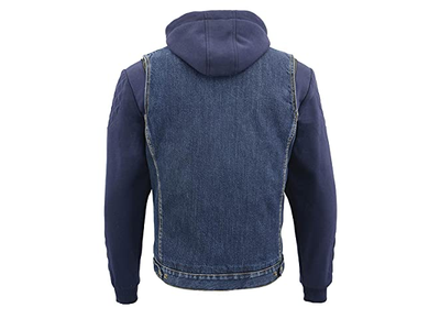 Men's Blue Denim '5-in-1' Club Style Vest