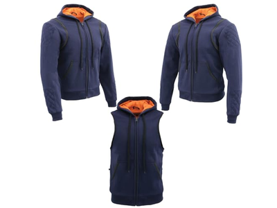 Men's Blue Denim '5-in-1' Club Style Vest