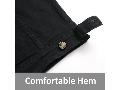 Men's Denim Vest Sleeveless Jean Jacket Ripped Stretchy