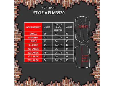 Men's Genuine Motorcycle Leather Patched Biker Vest