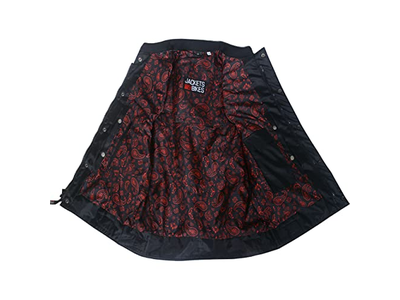 Men's Leather Motorcycle Concealed Gun