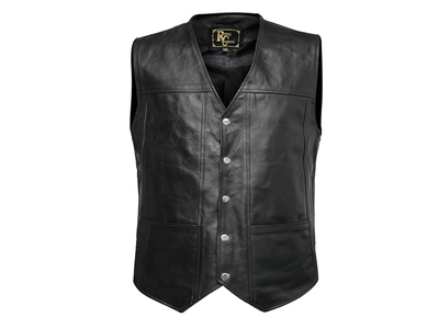 Mens Retro Biker Motorcycle Vest Vintage Club