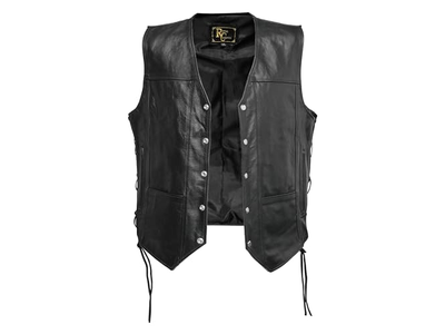 Mens Retro Biker Motorcycle Vest Vintage Club