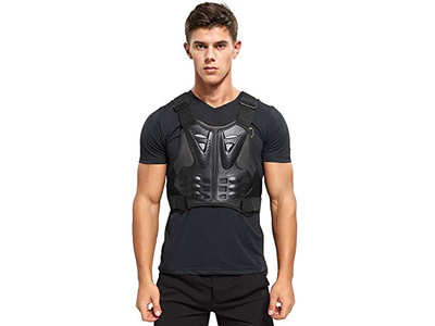 Motorcycle Armor Vest Chest Back Body Guard Vest